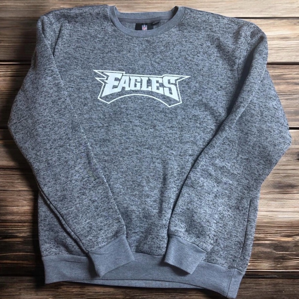 Eagles Gray Men's Sweater